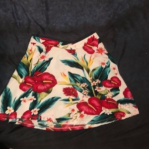 Show me your MUMU tropical mini skirt